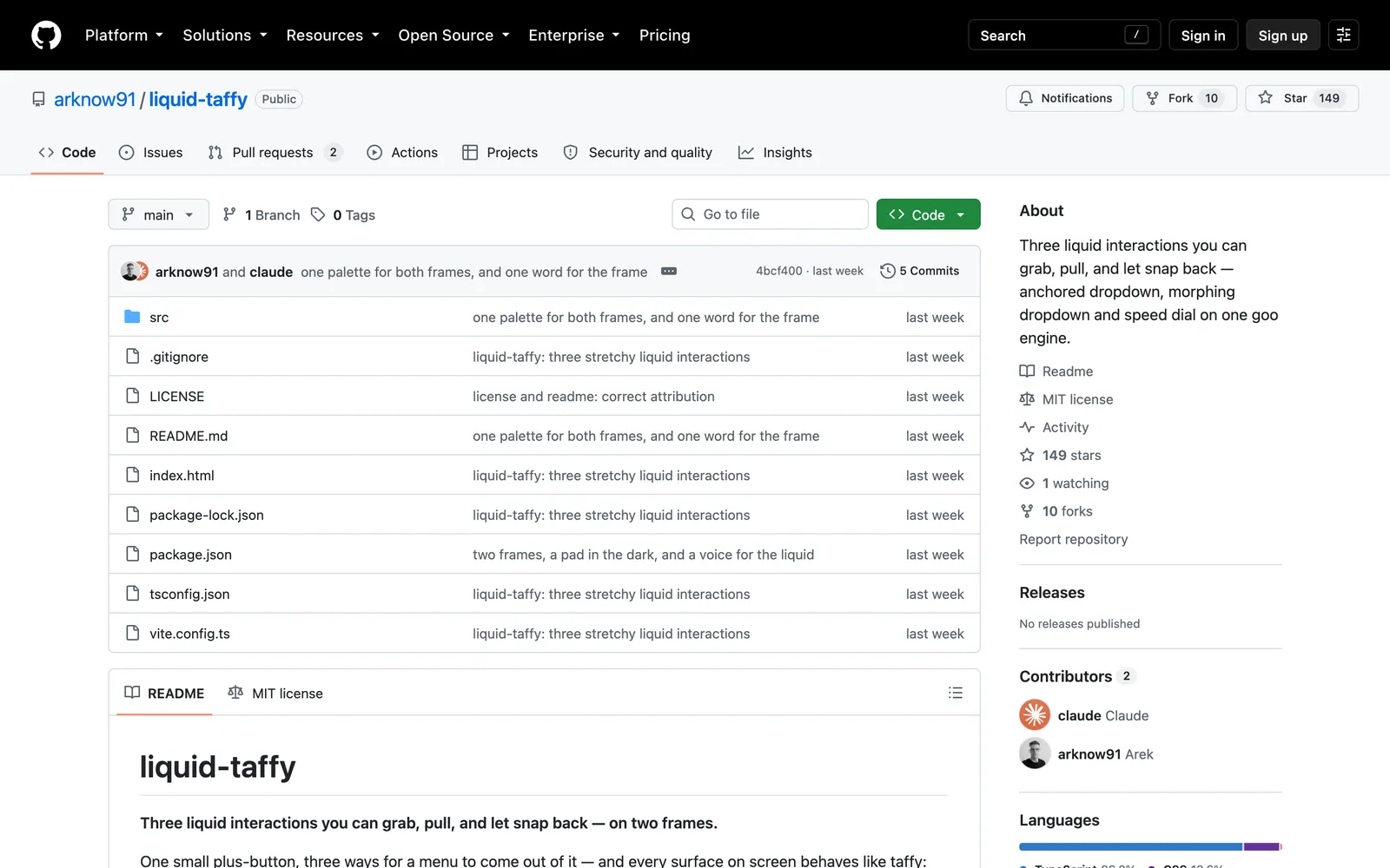 github.com/arknow91/liquid-taffy, captured